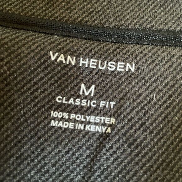 Van Heusen Men’s Gray Pullover 1/4 Zip Athletic Top (Size: Medium) - Picture 8 of 14